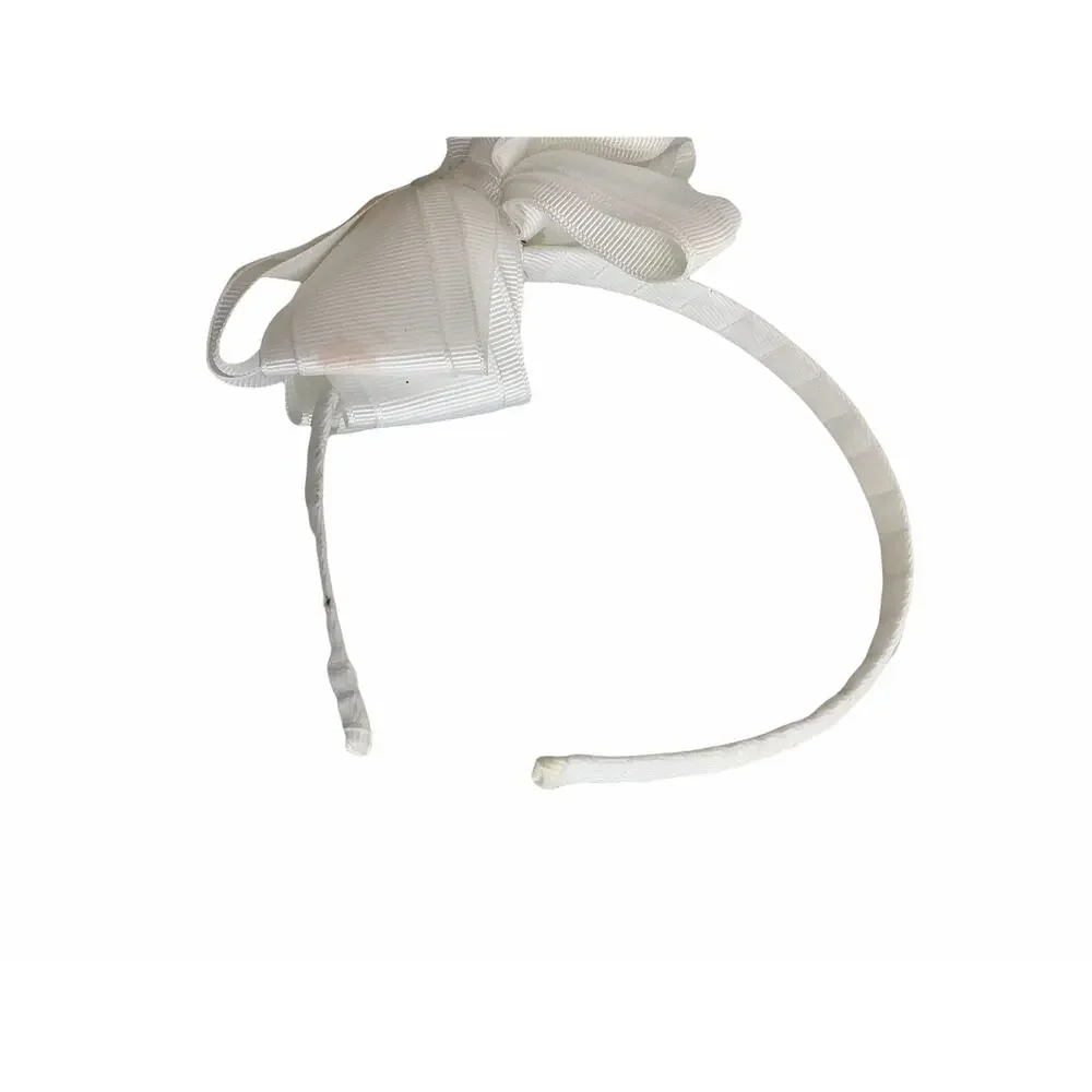 Girl’s Lot 2 White & Black Sequined Bow Headbands
